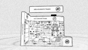 ASIA EUROPE TRADE Sketched