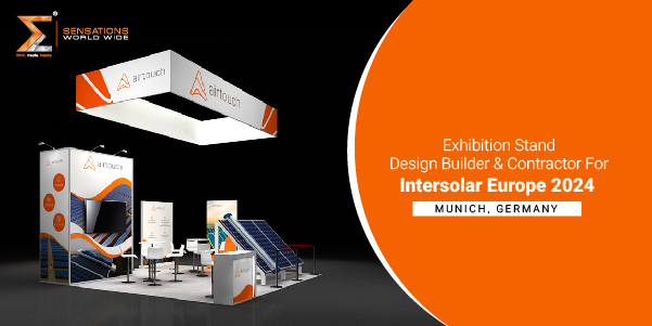 Exhibition Stand Design Builder And Contractor For Intersolar Europe 2024 in Munich, Germany.